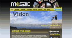Desktop Screenshot of mosaicchurch.org.uk