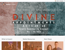 Tablet Screenshot of mosaicchurch.net
